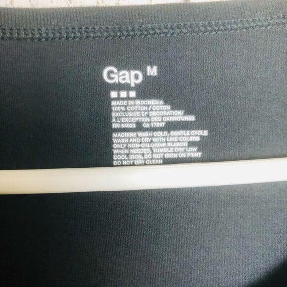 Gap Womens Logo Tee Sz M - Picture 7 of 9